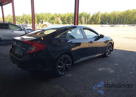 2019 Honda Civic Sport z USA, uszkodzony, nr VIN 19XFC2F84KE201646